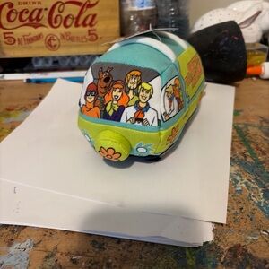 Scooby-Doo Mystery Machine Plush Toy - Green and Blue